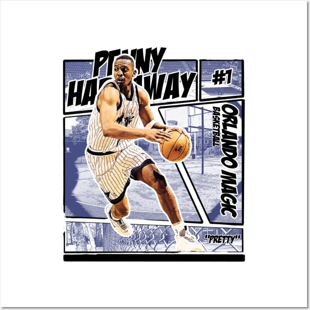 Penny Hardaway // Retro Comics Wall Art by Bootlegheavens